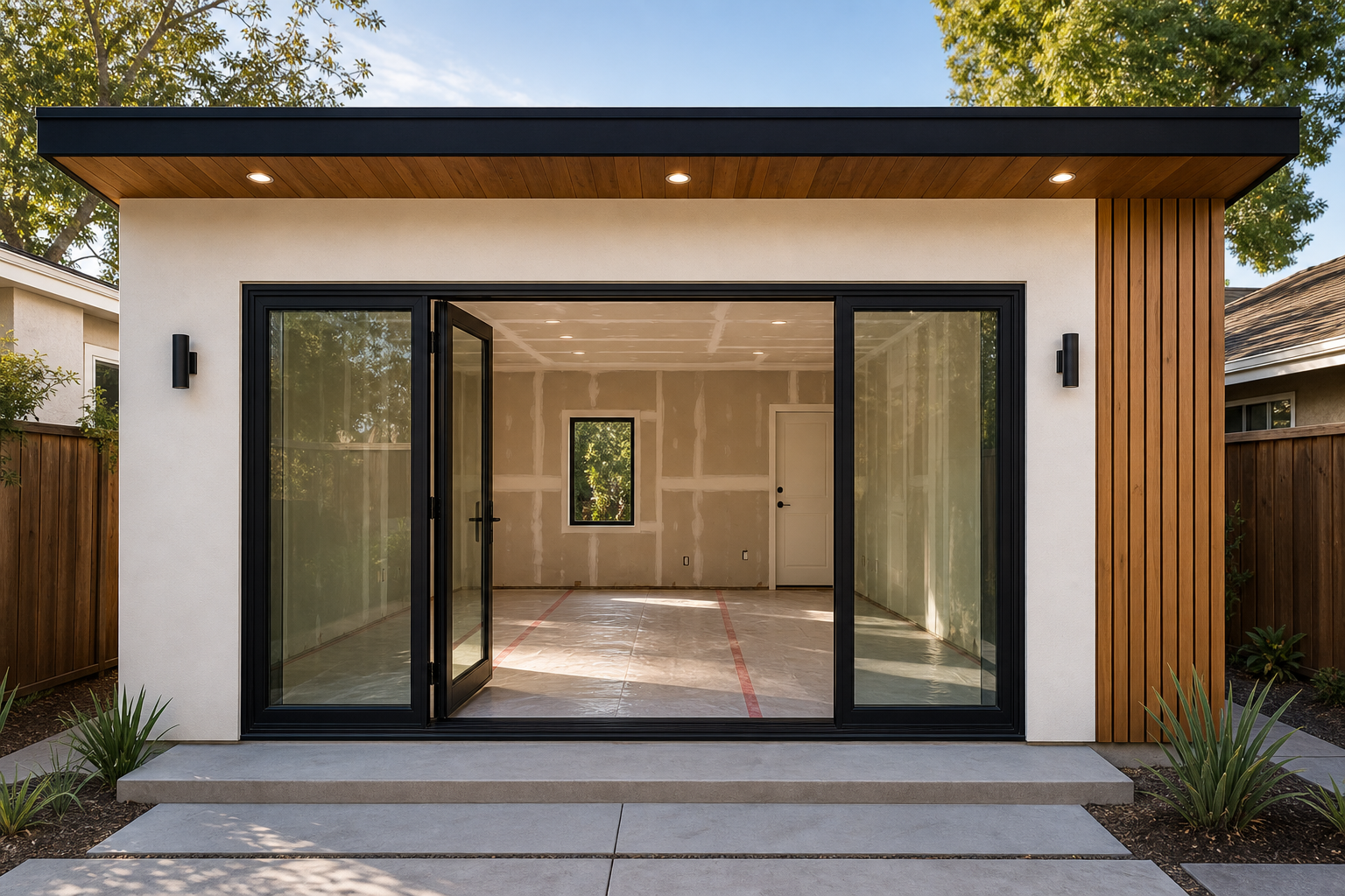 Garage conversion ADU by 828 Construction
